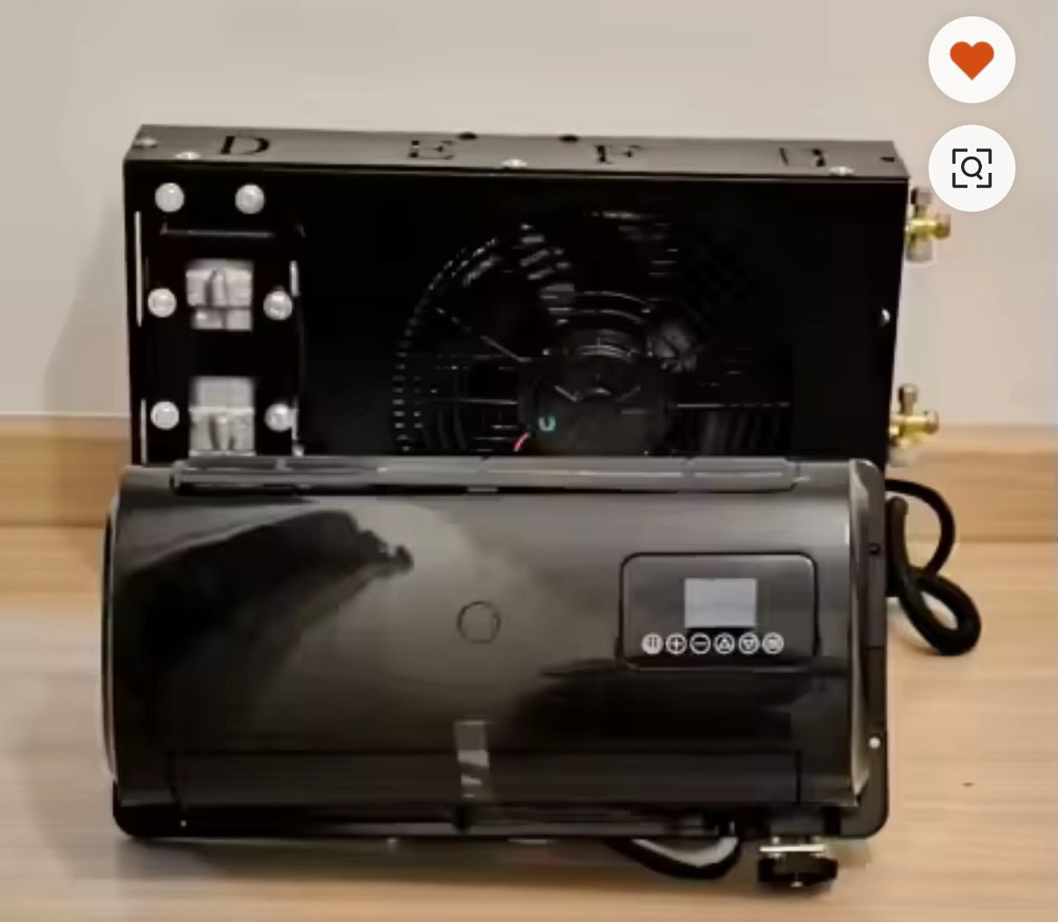 《予約》ハイエース専用12vクーラー&室外機取付ブラケットセット(6月中旬以降順次発送予定)残り2台